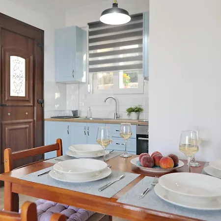公寓 Esperides Quiet Arethousa With Amazing View
